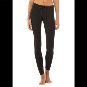 ALO Yoga Black High Waist Trinity Ankle Women's Leggings